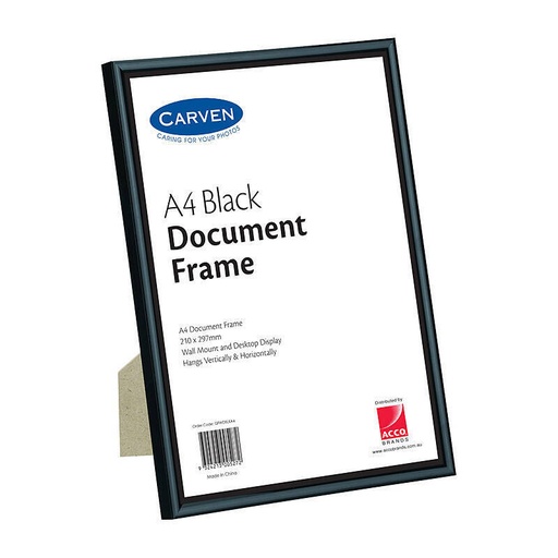 [CVQFWDBLKA4] Carven Document Frame Black A4